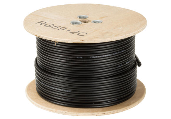 Коаксиальный кабель RG59+2C 305m
