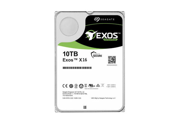 Жесткий диск для Сервера Seagate Exos X16 10 TБ 3.5'' NAS ST12000NM002G