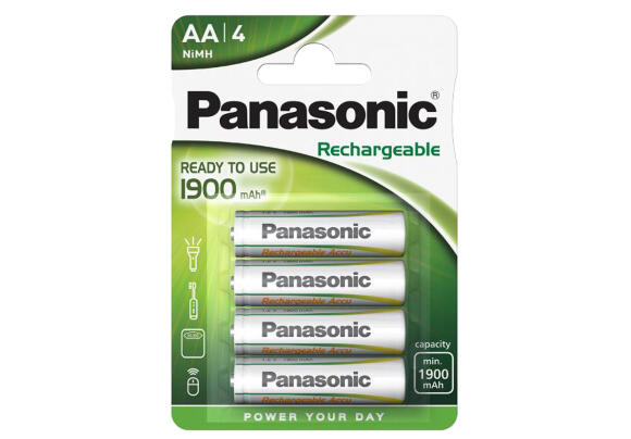 Батарея Panasonic Ready to Use AAx4 (перезаряжаемая) 5250