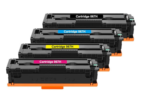 Картриджи Canon M657CDW 067H (С чипом) Голубой, Розовый, Желтый, Черный