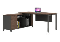 Офисный стол NOEL T-DK18(16)16 Темный