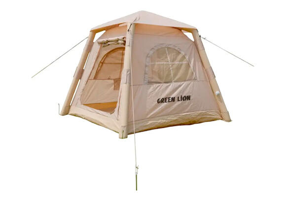 Кемпинговая палатка Green Lion GT-3X Inflatable Camping Tent (Beige)