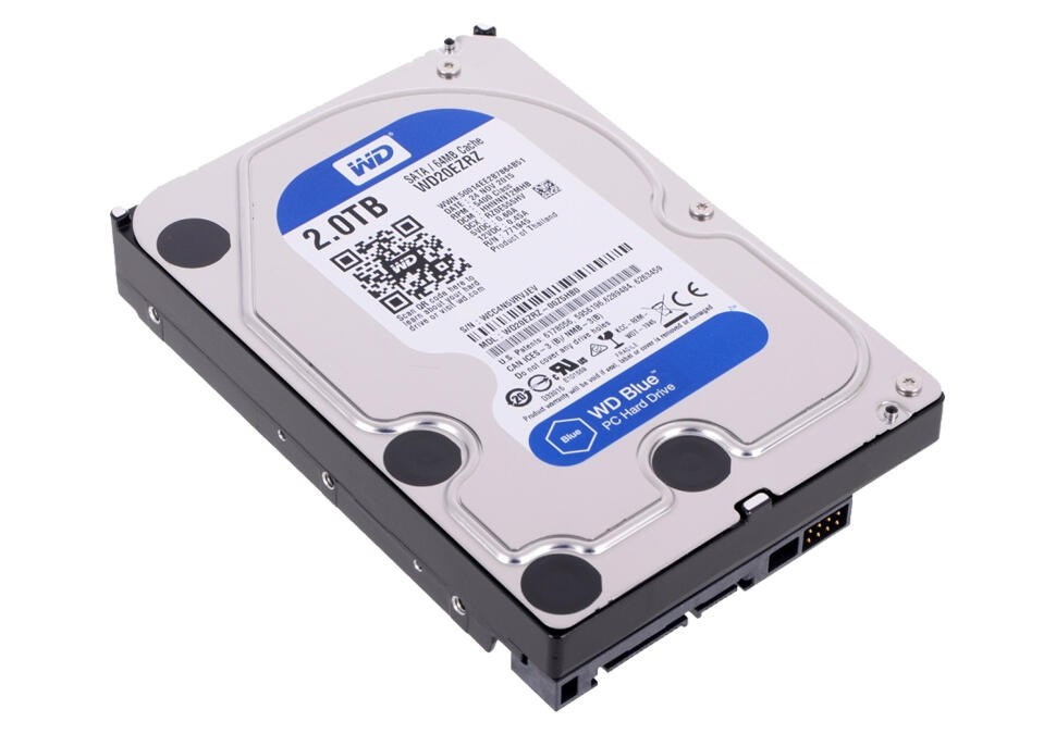 Жесткий диск WD Blue™ 2 ТБ 2.5''