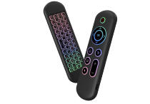 Универсальный пульт Porodo Air Mouse Remote Mini Keyboard PD-ARMKB-BK
