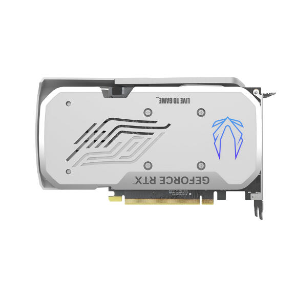 Видеокарта ZOTAC Gaming GeForce RTX 4060 White Edition 8 Гб ZT-D40600Q-10M Видеокарта ZOTAC Gaming GeForce RTX 4060 White Edition 8 Гб ZT-D40600Q-10M