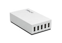Зарядное устройство PNY P-AC-5UF P-AC-5UF-WUK01-RB Зарядное устройство PNY P-AC-5UF P-AC-5UF-WUK01-RB