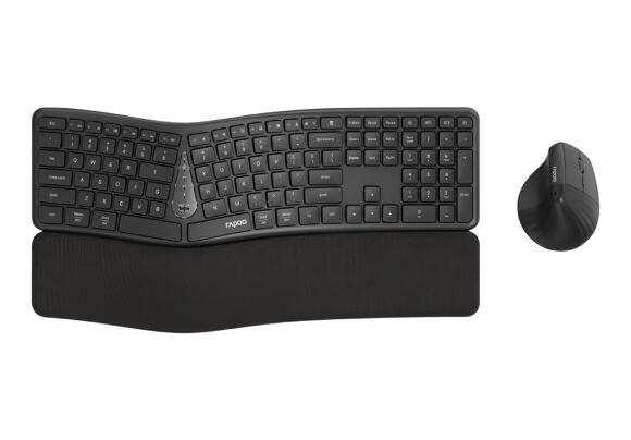 Комплект Rapoo 8810ME Ergonomic (Dark Gray)