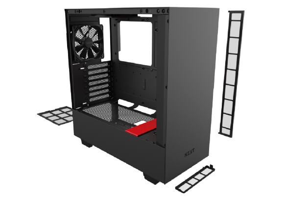 Корпус для ПК NZXT H510 [CA-H510B-BR]