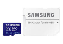 Карта памяти Samsung PRO Plus 256GB microSDXC с SD-адаптером