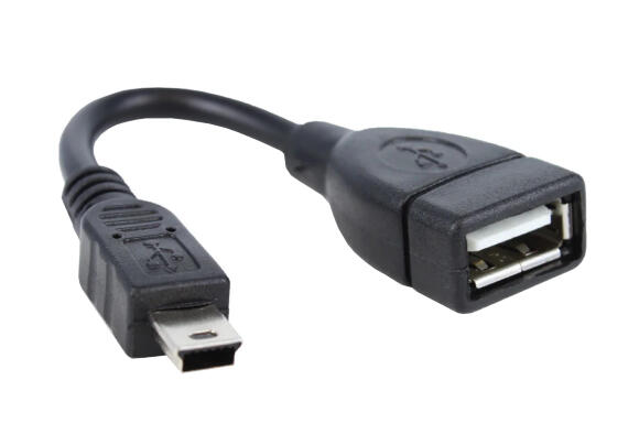 Адаптер miniUSB в USB Type A MINIUSB/USB