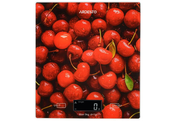 Кухонные весы Ardesto SCK-893CHERRY