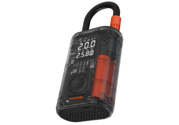 Воздушный компрессор Porodo Vyrox Car Tire Inflator PDGA05BK Воздушный компрессор Porodo Vyrox Car Tire Inflator PDGA05BK