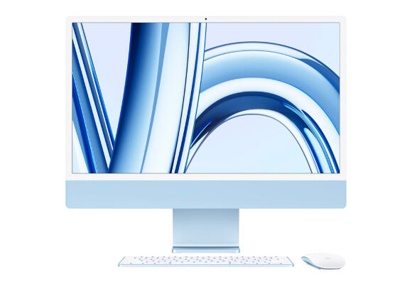 Моноблок Apple iMac 24" 2023 голубой