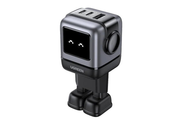 Зарядное устройство Ugreen CD361 Nexode RG Robot GaN 65Вт (25685B)