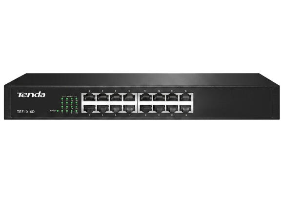 16-и портовый сетевой коммутатор Tenda TEF1016D 10/100 Мбит/с