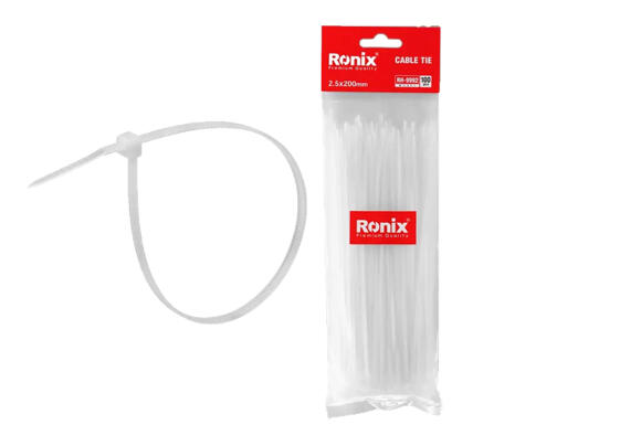 Кабельные стяжки Ronix RH-9992 (200 мм)
