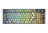 Клавиатура Aula F98 Pro (Transparent-Black)