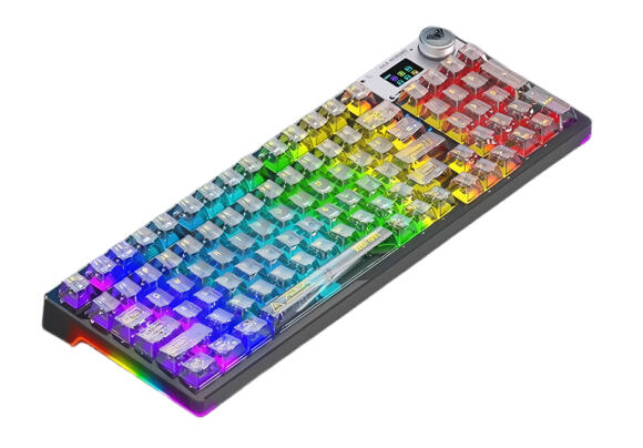 Клавиатура Aula F98 Pro (Transparent-Black)