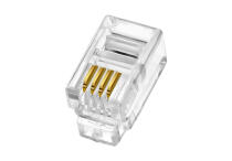 Коннектор RJ-11 4Pin (1шт)
