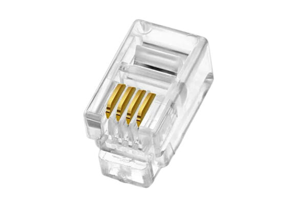 Коннектор RJ-11 4Pin (1шт)