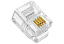Коннектор RJ-11 4Pin 6P4C (1шт)