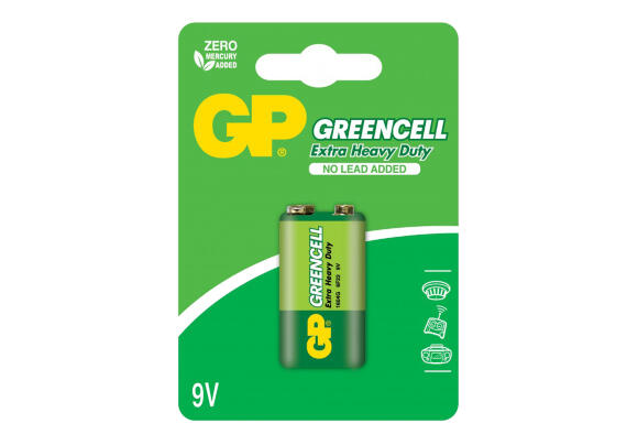 Батарея GP Greencell 1604GLF-S1 6F22 9V