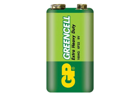 Батарея GP Greencell 1604GLF-S1 6F22 9V Батарея GP Greencell 1604GLF-S1 6F22 9V