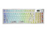 Клавиатура Aula F98 Pro (Transparent-White)