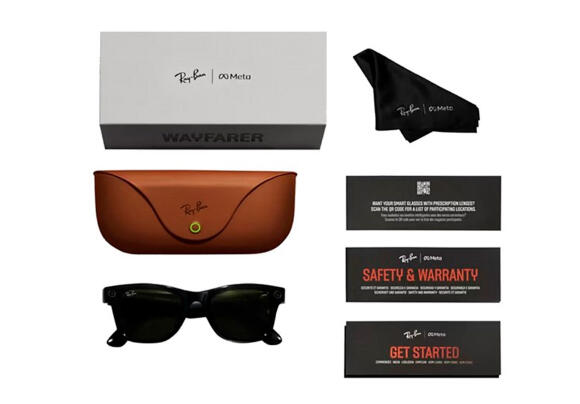 Солнцезащитные AI очки Ray-Ban Meta Wayfarer G-15 (Green) Солнцезащитные AI очки Ray-Ban Meta Wayfarer G-15 (Green)