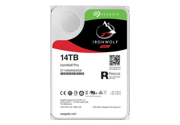Жесткий диск для ПК Seagate IronWolf Pro 14 TБ 3.5'' NAS ST14000NE0008