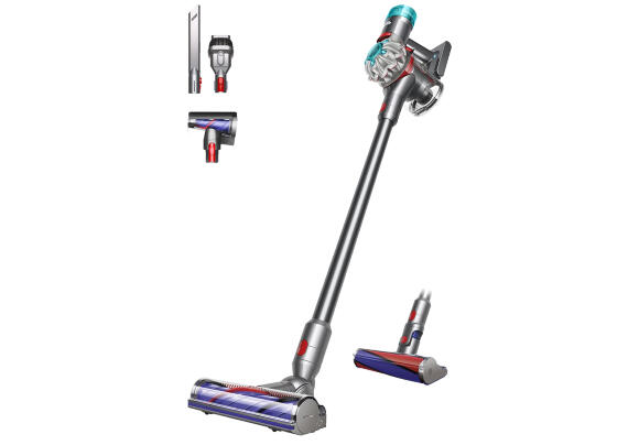 Вертикальный Пылесос Dyson SV25 Silver-Nickel