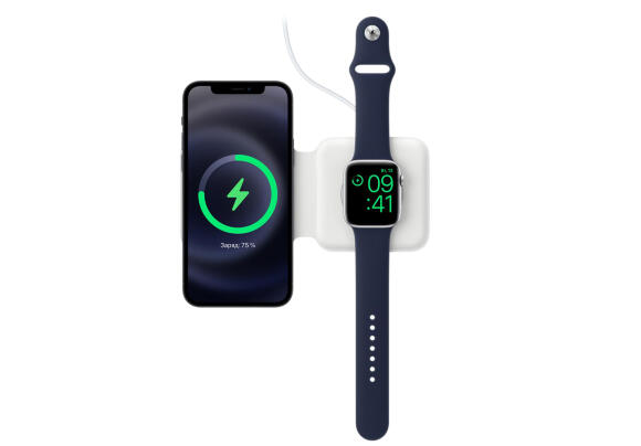 Беспроводное ЗУ Apple MagSafe Duo Charger MHXF3ZE/A Беспроводное ЗУ Apple MagSafe Duo Charger MHXF3ZE/A