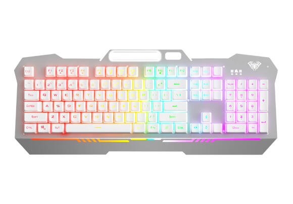 Клавиатура Aula F3010 White