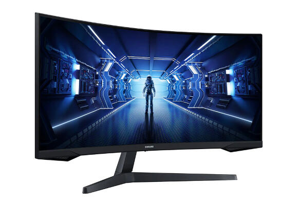 Монитор Samsung Odyssey G5 G55T 34" [LC34G55TWWMXZN]