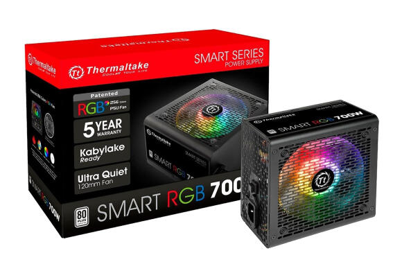 Блок питания для ПК Thermaltake Smart RGB 700W TPG-700F1FAP Блок питания для ПК Thermaltake Smart RGB 700W TPG-700F1FAP
