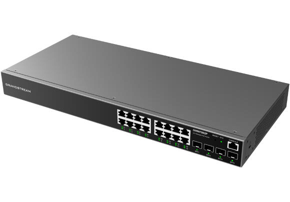 Управляемый коммутатор Grandstream GWN7802P 16×RJ45(1000 Мбит/с) и 4×SFP(1 Гбит/с)