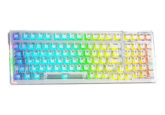Клавиатура Aula F98 (Transparent-White) Клавиатура Aula F98 (Transparent-White)