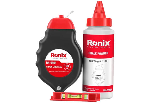 Разметочный набор Ronix RH-9901 30м (меловая линия/шнур)