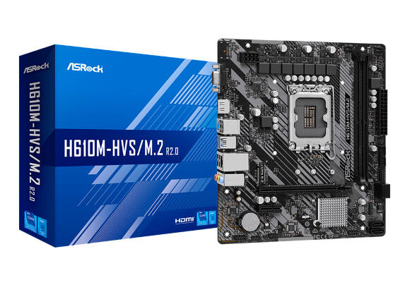 МП ASRock H610M-HVS/M.2 R2.0 90-MXBJJ0-A0UAYZ