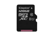 Карта памяти Kingston 128 ГБ SDC10G2 MicroSD