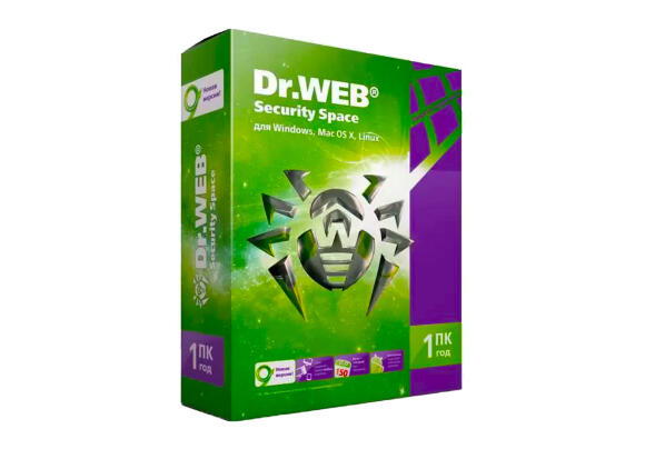 Антивирус Dr.Web Security Space 1-PC