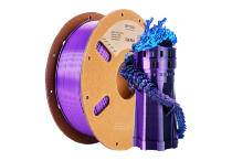 Филамент для 3D-принтера ERYONE 1.75 мм Silk PLA Tri-Color Черно-Сине-Пурпурный