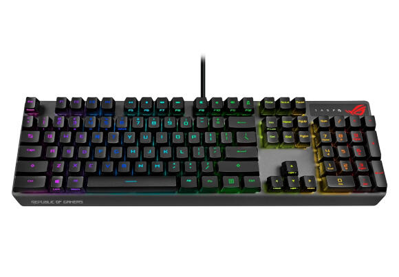 Клавиатура ASUS ROG Strix Scope RX 90MP0240-BKRA00]