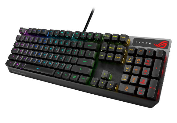 Клавиатура ASUS ROG Strix Scope RX 90MP0240-BKRA00]