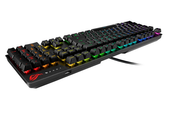 Клавиатура ASUS ROG Strix Scope RX 90MP0240-BKRA00]