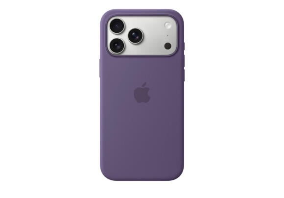 Чехол для iPhone 17 Pro Max Silicone с MagSafe (Purple Fog)
