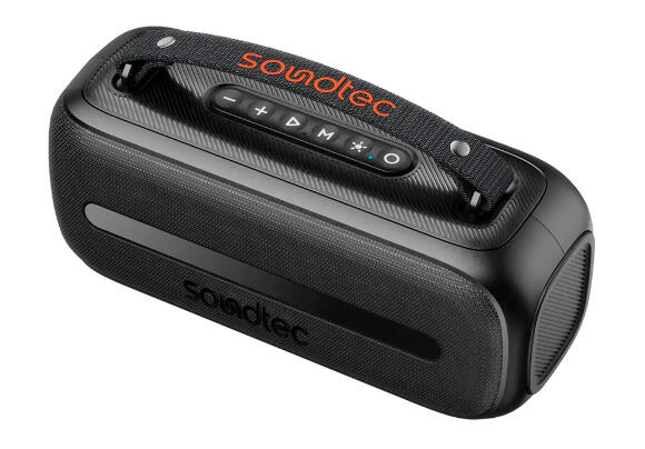 Колонка Porodo Soundtec Gala Lite Portable RGB Speaker