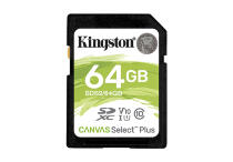 Карта памяти Kingston Canvas Select Plus 64 ГБ SDS2/64GB SD Card