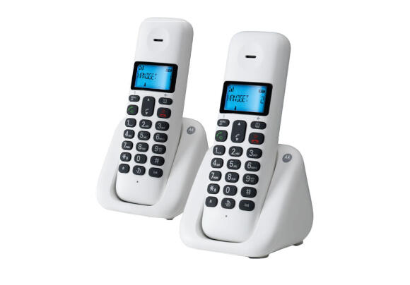 Радиотелефон Motorola T302C Двойной с громкой связью Радиотелефон Motorola T302C Двойной с громкой связью