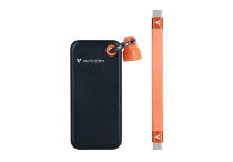 Портативный SSD Verbatim 1ТБ GO POCKET (Black - Orange)